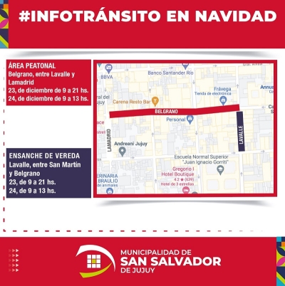 Operativos en el casco c&eacute;ntrico