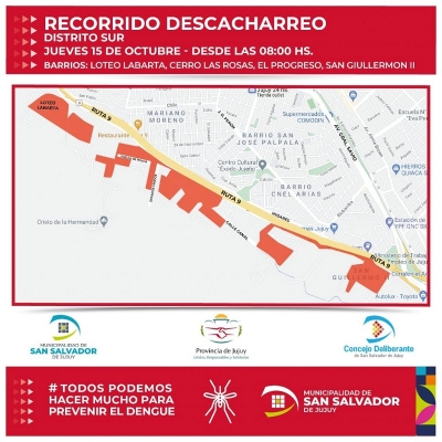 Nueva jornada de descacharreo