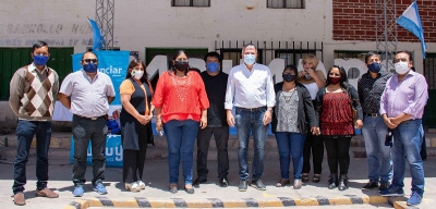 Potenciar Trabajo: Gerardo Morales entreg&oacute; equipamiento