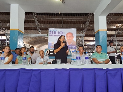 El Frente Justicialista present&oacute; los candidatos del departamento San Pedro
