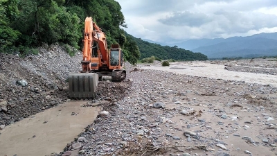 Nueva toma de agua para la planta potabilizadora de El Carmen