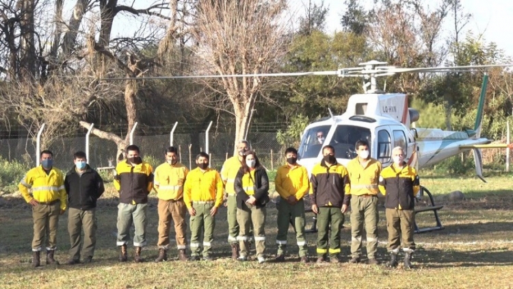 Incendios Forestales. Sobrevuelo por las Yungas y recorrido en zonas estrat&eacute;gicas