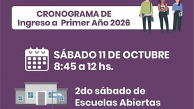 Contin&uacute;a el programa "S&aacute;bado de Escuelas Abiertas"