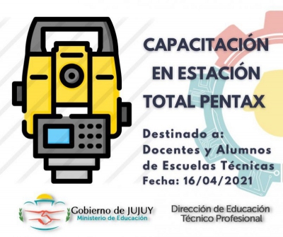 Capacitaci&oacute;n en Estaci&oacute;n Total PENTAX