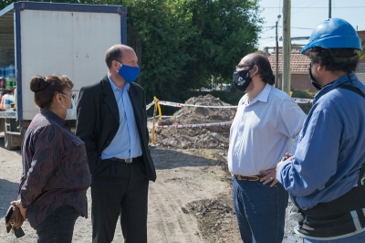 Significativo avances en las obras de ampliaci&oacute;n en la red de gas natural