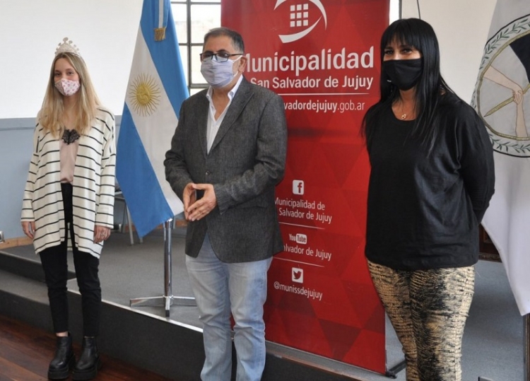 El intendente Ra&uacute;l Jorge recibi&oacute; a la Reina Capital 2019