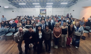 Ezequiel Atauche encabez&oacute; la presentaci&oacute;n del foro de concejales de La Libertad Avanza en Jujuy