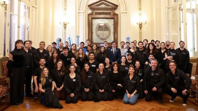 Sadir recibi&oacute; al Ballet Folkl&oacute;rico Nacional que capacit&oacute; a m&aacute;s de 600 docentes en Jujuy