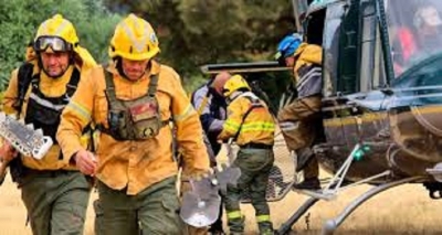 Alivio en El Bols&oacute;n: los brigadistas controlaron los incendios forestales