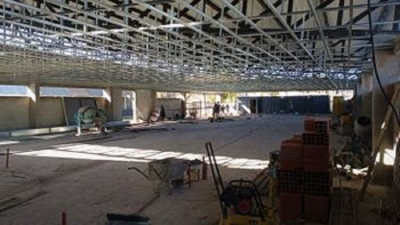 Obras para nueva guardia en el hospital Snopek