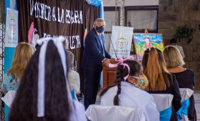 Gerardo Morales inaugur&oacute; el Ciclo Lectivo 2021 presencial