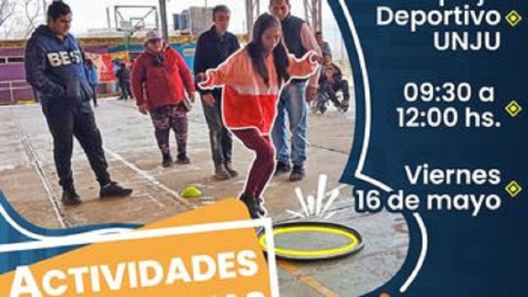 Jornada recreativa y ritmos para personas con discapacidad
