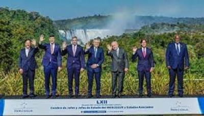 Sin la firma de Uruguay, el Mercosur suscribi&oacute; un documento final en Puerto Iguaz&uacute;