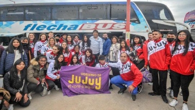 Viajaron deportistas juje&ntilde;os a Mar de Plata