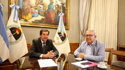 Sadir se reuni&oacute; con el Intendente de San Pedro para avanzar en proyectos clave para esa ciudad