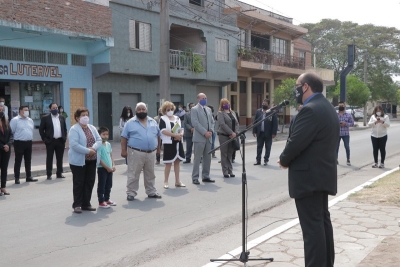 Emotiva ceremonia por &ldquo;aniversario de la creaci&oacute;n del departamento de Palpal&aacute;