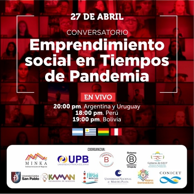 Conversatorio Emprendimiento social en Tiempos de Pandemia