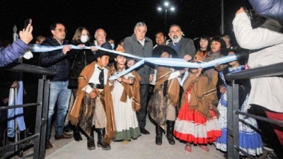 Inauguraron en Capital obras que mejoran la transitabilidad peatonal de los vecinos