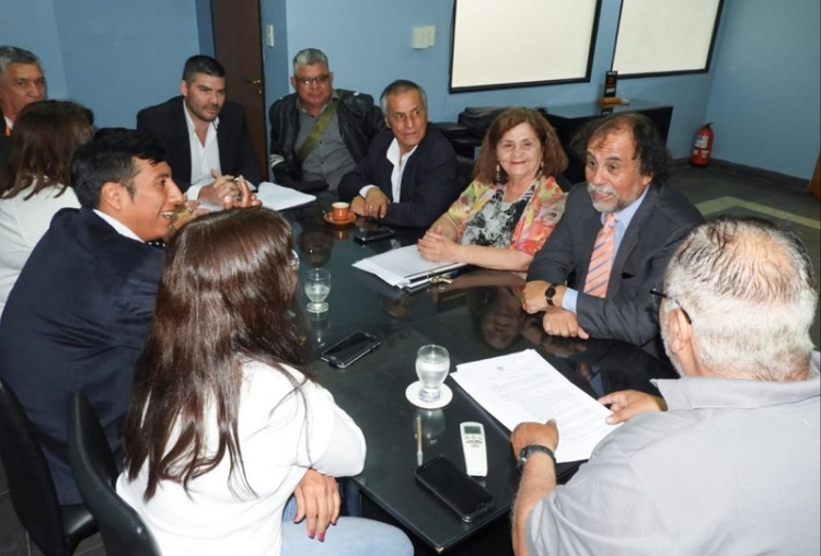 &Aacute;lvarez Garc&iacute;a se reuni&oacute; con representantes de UPCN