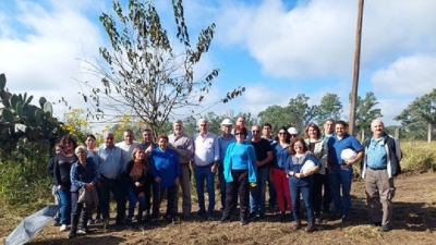 Agua Potable inici&oacute; la hist&oacute;rica obra de provisi&oacute;n de agua para El Ceibal