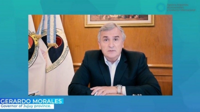 Morales present&oacute; la oferta minera de Jujuy en la PDAC