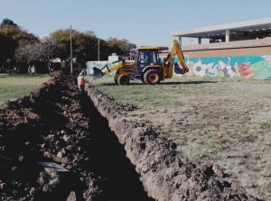 Obras de servicios para habilitar en el Hospital Snopek sector para salida de cuidados intensivos