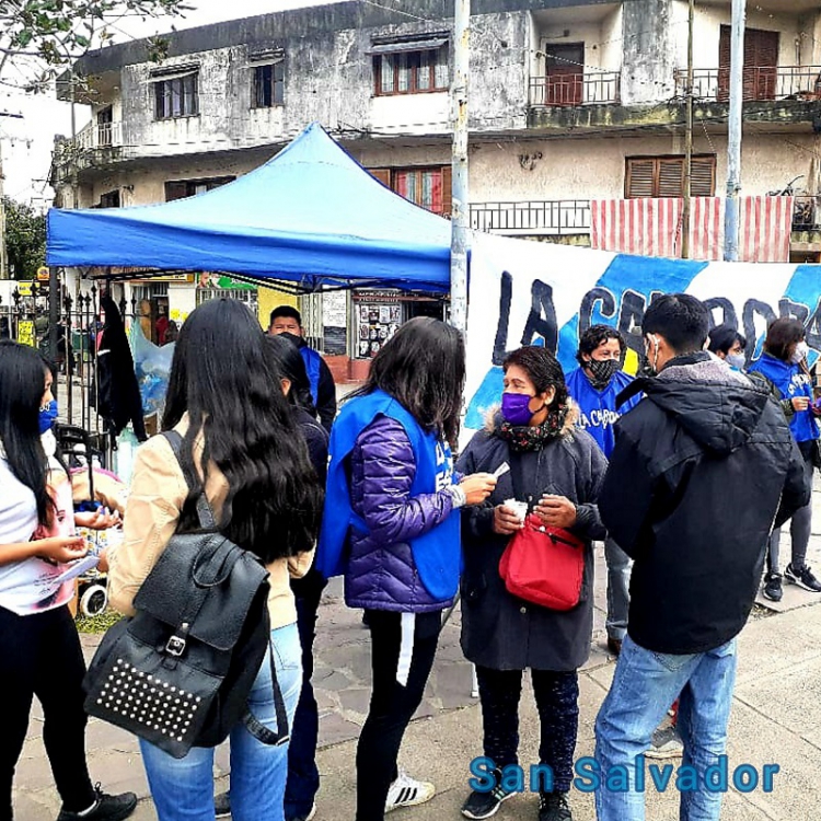 La C&aacute;mpora Jujuy conmemor&oacute; los 102 a&ntilde;os del natalicio de Evita