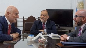 Álvarez García recibió a Alberto Biglieri, prestigioso especialista en Derecho Administrativo