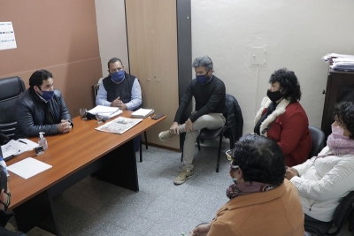 La municipalidad articula acciones con la Camara de Comercio
