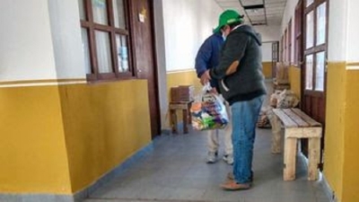 En Aguas Calientes se realiz&oacute; el operativo del programa "Comer en Casa"