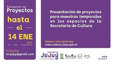 Convocatoria para participar de las muestras temporales 2024
