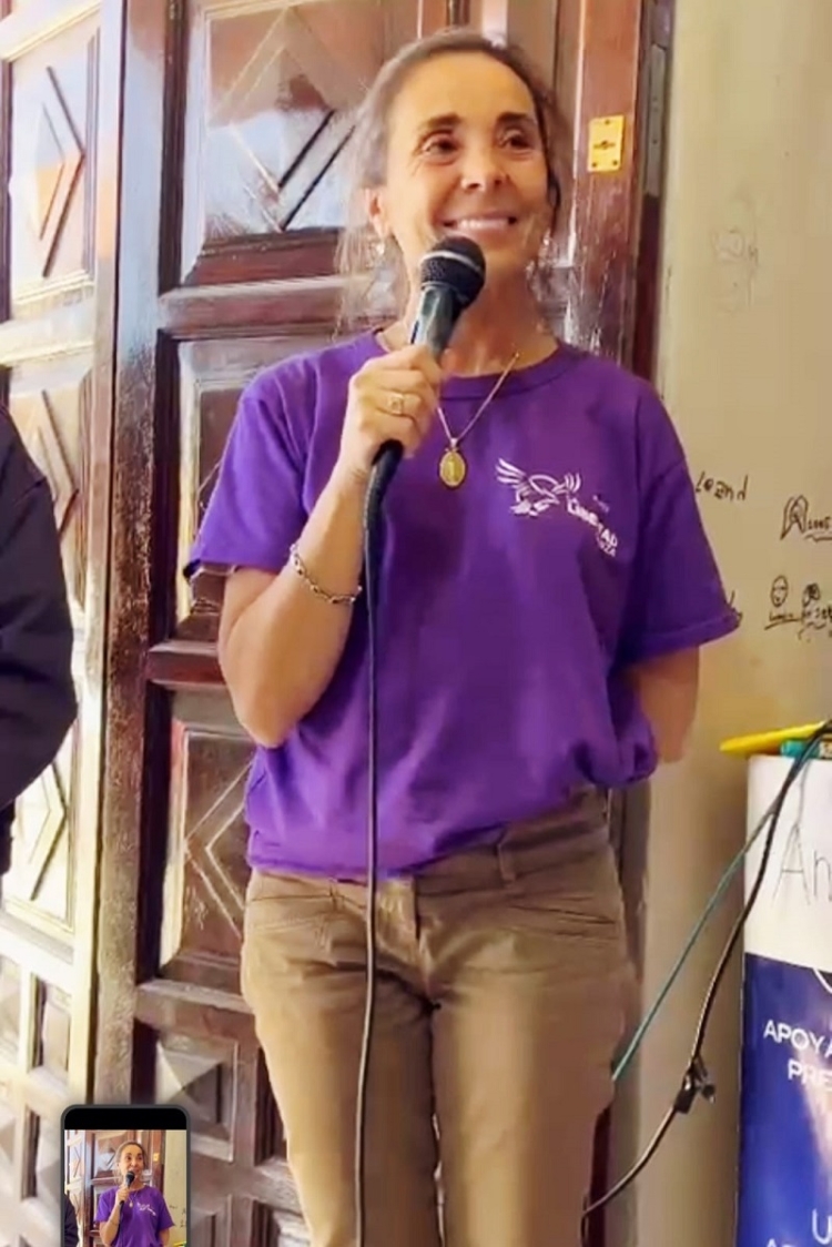 Para B&aacute;rbara Andreussi "la batalla cultural est&aacute; en manos de los j&oacute;venes que no quieren ser enga&ntilde;ados"