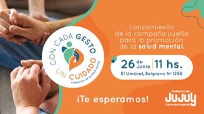 "Con cada gesto, un cuidado": lanzamiento de la campa&ntilde;a juje&ntilde;a para la promoci&oacute;n de la Salud Mental