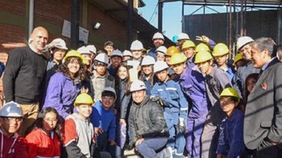 Morales entreg&oacute; un mill&oacute;n de pesos en subsidio a los estudiantes de la escuela t&eacute;cnica N&deg; 2 Profesor Ra&uacute;l Salazar