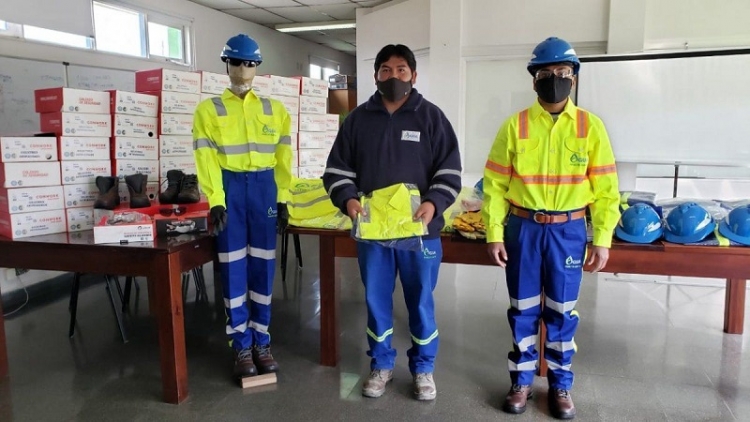 Agua Potable de Jujuy entreg&oacute; indumentaria acorde a los nuevos est&aacute;ndares de seguridad e higiene