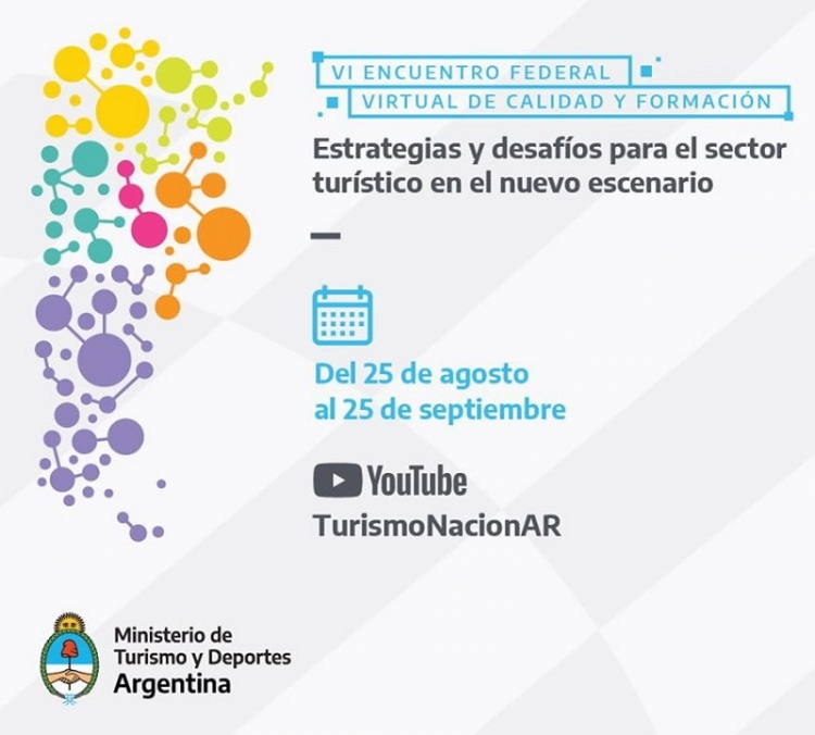 Jornadas Federales Virtuales de Calidad y Formaci&oacute;n Tur&iacute;stica