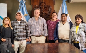 Nuevas autoridades vecinales del Sector B2 de Alto Comedero se entrevistaron con el Presidente del Concejo Deliberante