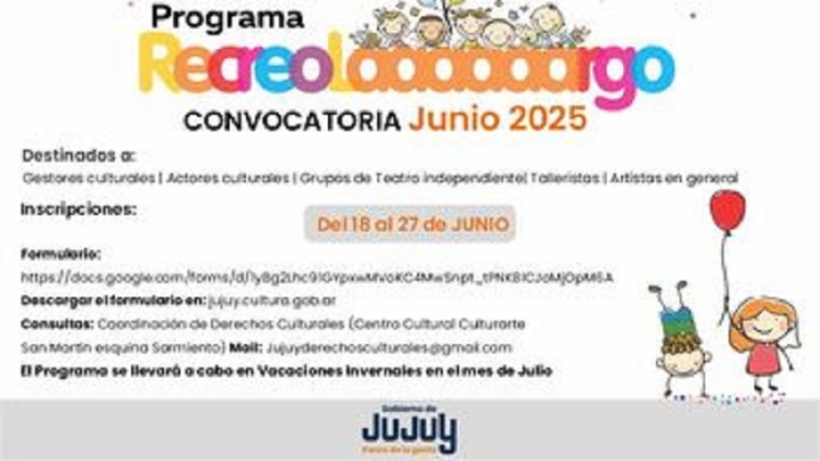 Programa Recreo Largo: sigue abierta la convocatoria