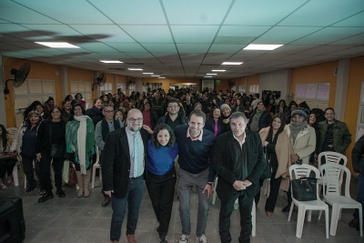 Leila Chaher y Emiliano Estrada disertaron sobre las implicancias del RIGI y la Ley Bases