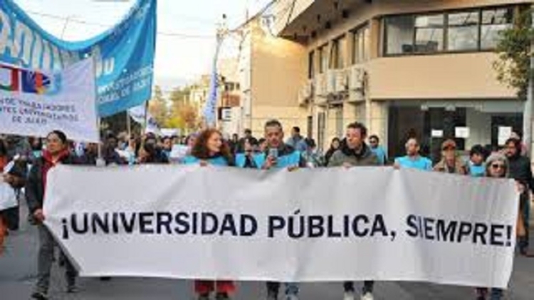 EL FRENTE SINDICAL UNIVERSITARIO DE JUJUY SE PREPARA PARA UNA NUEVA MARCHA FEDERAL EN DEFENSA DE LA UNIVERSIDAD P&Uacute;BLICA Y LA CIENCIA NACIONAL