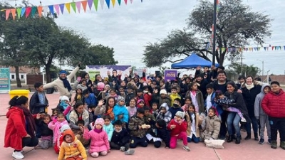 Ni&ntilde;os, ni&ntilde;as, j&oacute;venes y adultos se unieron a la recuperaci&oacute;n de materiales reciclables y reutilizables