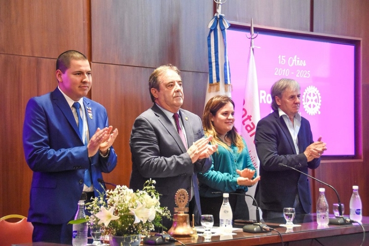 El vicegobernador acompa&ntilde;&oacute; la conmemoraci&oacute;n del 15&ordm; Aniversario del Rotaract Jujuy