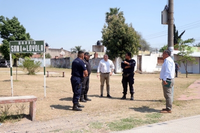 Por solicitud del municipio, prev&eacute;n la instalaci&oacute;n de un puesto de vigilancia policial para control y prevenci&oacute;n