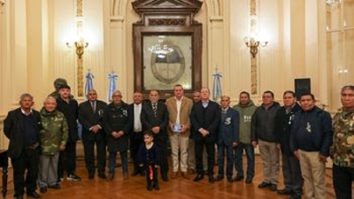 El gobierno de Jujuy reconoci&oacute; la figura de veteranos de Malvinas
