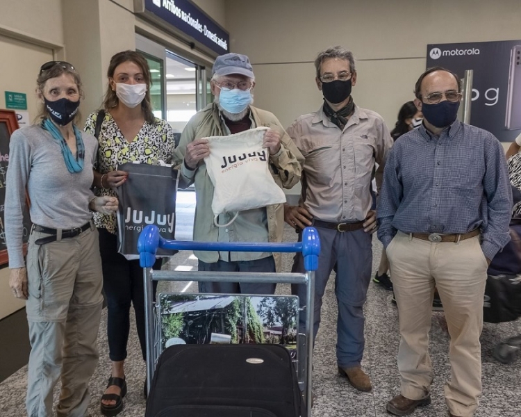 Lleg&oacute; el primer turista extranjero post-pandemia a Jujuy