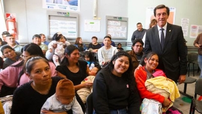 Sadir acompa&ntilde;&oacute; el lanzamiento del taller "Prioricemos la lactancia materna y el control del embarazo"