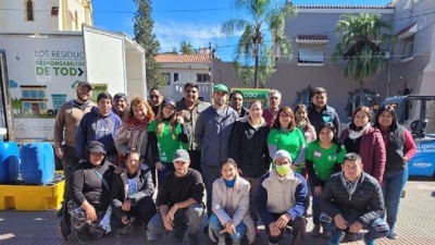 San Pedro: mega evento ambiental y punto de acopio de AVUS