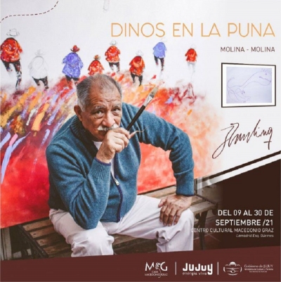 Inaugurar&aacute;n la muestra "Dinos en la Puna Molina &ndash; Molina"
