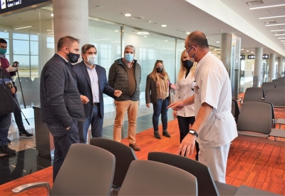 Inspeccionan el aeropuerto &ldquo;Dr. Horacio Guzm&aacute;n&rdquo;