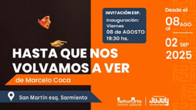 La nueva muestra de Marcelo Coca "Hasta que nos volvamos a ver" hasta el 2 de septiembre en CulturArte